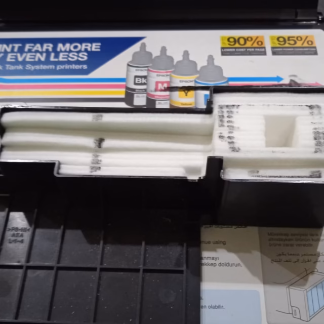 Epson atık mürekkep tankı süngeri L355 L210 L120 L365 L110 L111 L130 L132 L211 L220 L222 L300 L301 l360 L362 L363 L366 L455