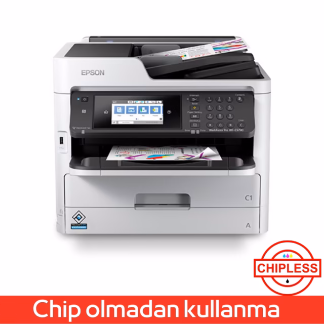 Epson WF-C5790 Çipsiz Çalıştırma Yazılımı